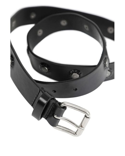Lemaire Black Marguarite Belt for men