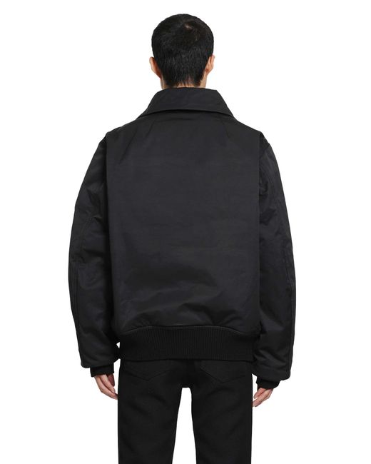 Rick Owens Black Tower Dracuflight Jacket for men