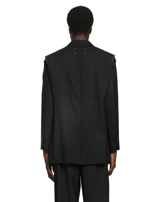 Maison Margiela Black Anonimity Of The Lining Blazer for men