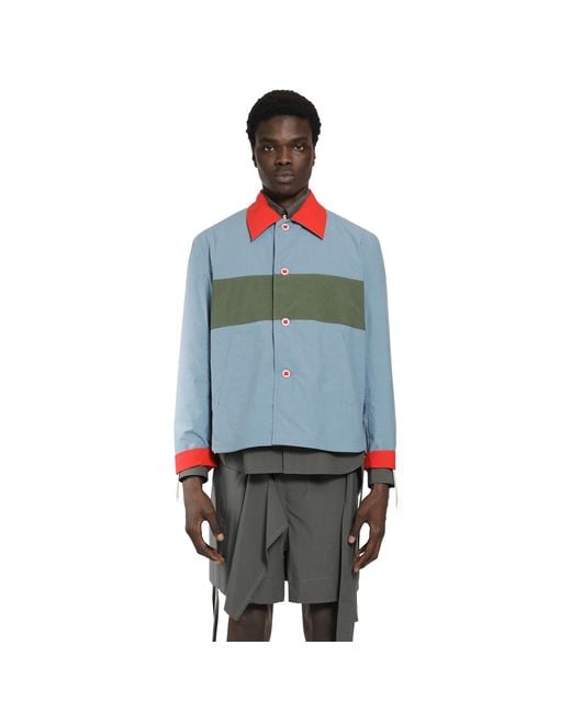 Craig Green Blue Reversible Worker Jacket for men