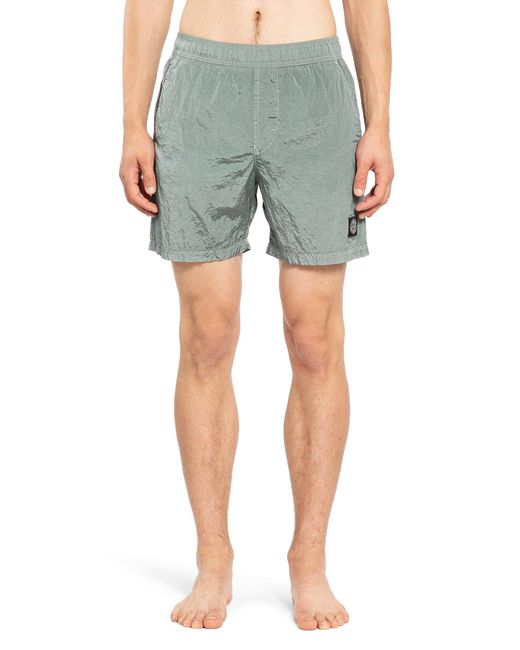 Stone Island Blue Swimwear for men