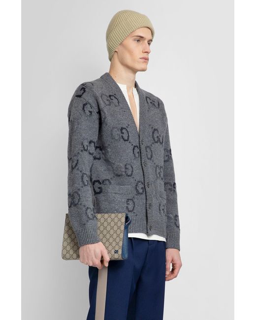 Gucci Gray Knitwear for men