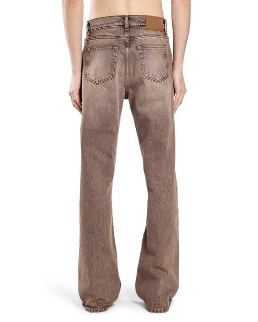Our Legacy Gray Carlson Cut Jeans for men