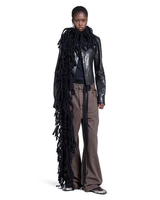 Ann Demeulemeester Blue Fiene Printed Long Sleeve T-Shirt