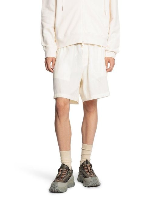 Moncler Genius White Shorts & Skirts for men