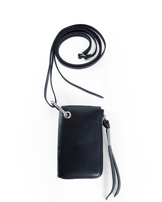 Ann Demeulemeester Jacky Small Wallet With Detachable Strap in