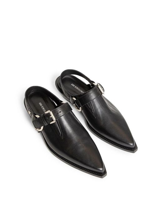 Ann Demeulemeester Black Vilmu Mules