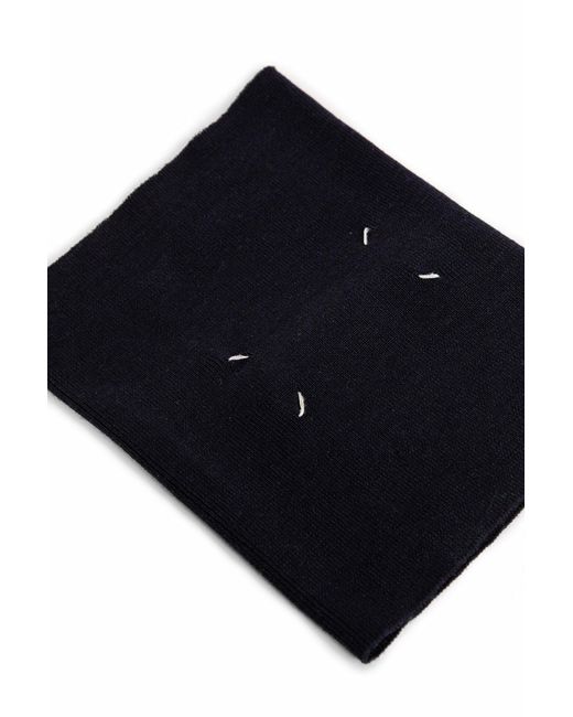 Maison Margiela Blue Scarves for men