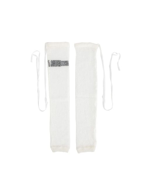 Ann Demeulemeester White Socks