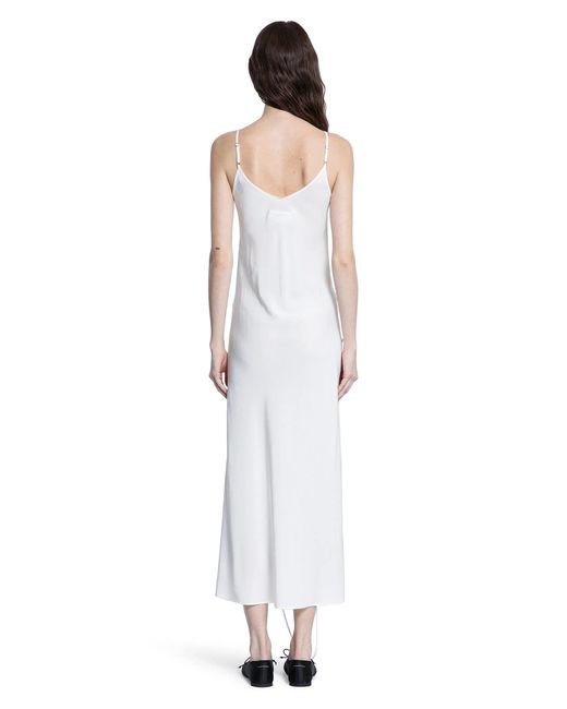 MM6 by Maison Margiela White Dresses