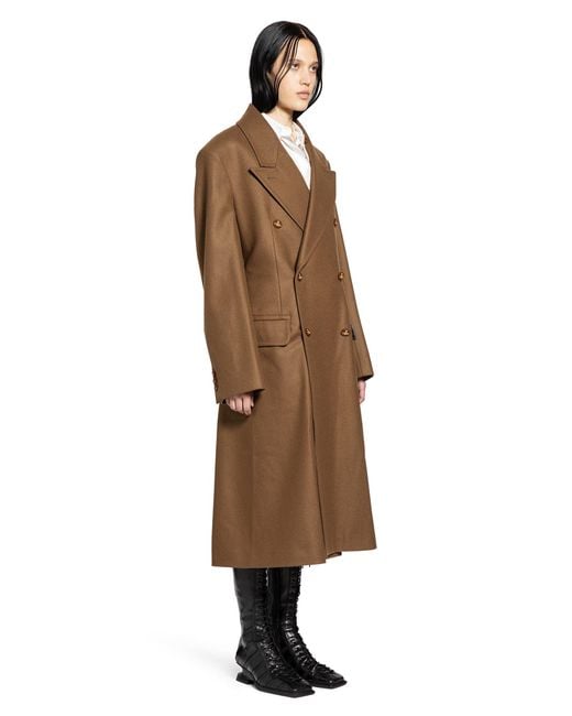 Vivienne Westwood Brown Winston Wool Coat