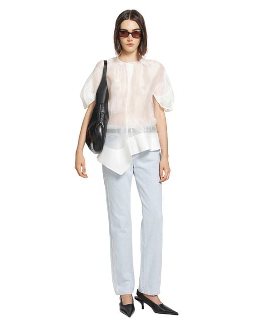 Khaite White Rumi Top