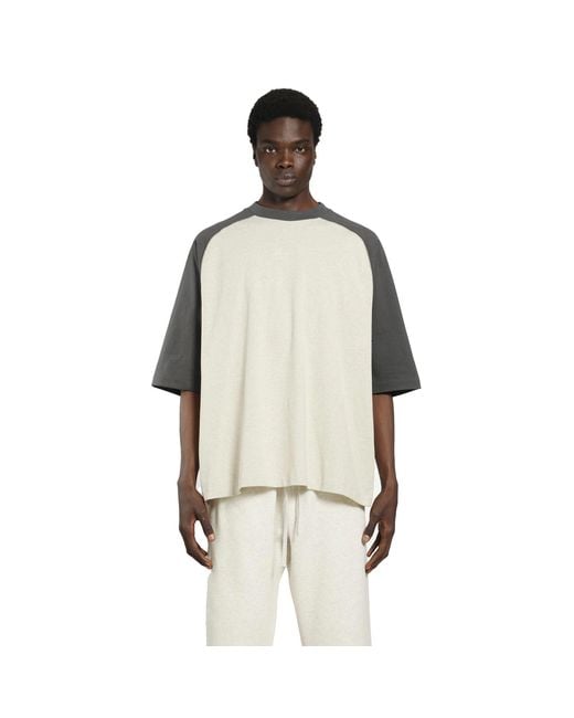 Fear Of God Natural Signature Baseball Tee for men