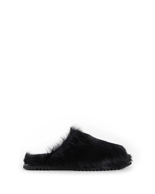 Rick Owens Black Mules