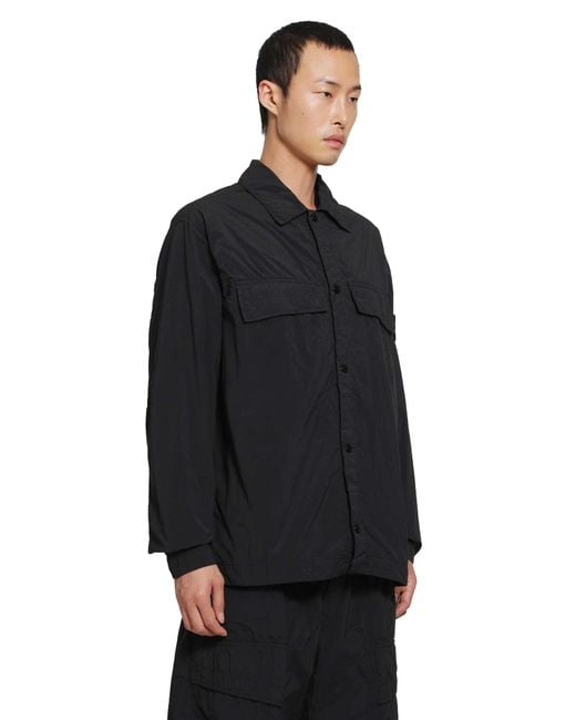 Stone Island Black 1200044 Overshirt for men