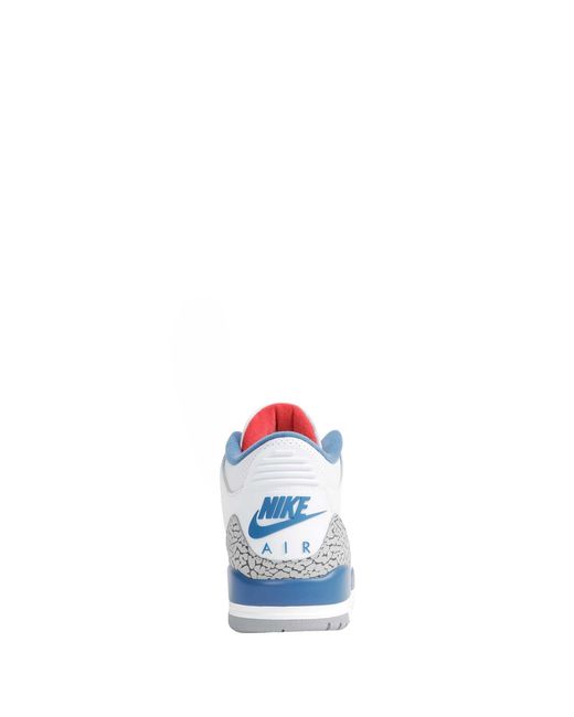 Nike Blue Air Jordan 3 True Sneakers for men