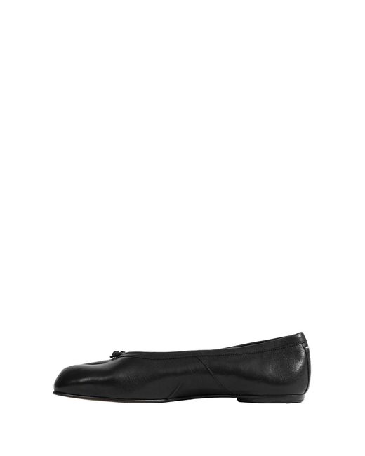 Maison Margiela Black Tabi Ballerinas