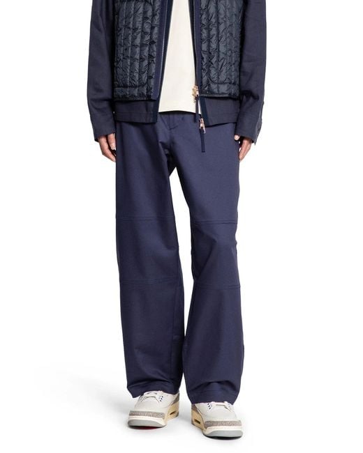 Moncler Genius Blue Trousers for men