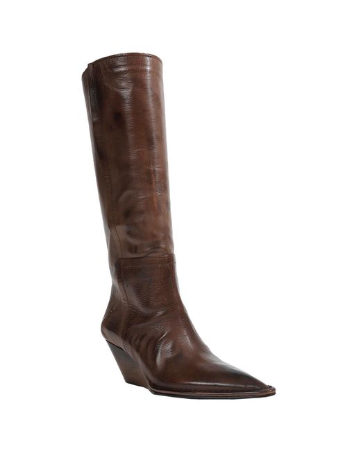 Capasa Brown Leather Boots