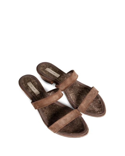 The Row Brown Awar Sandals