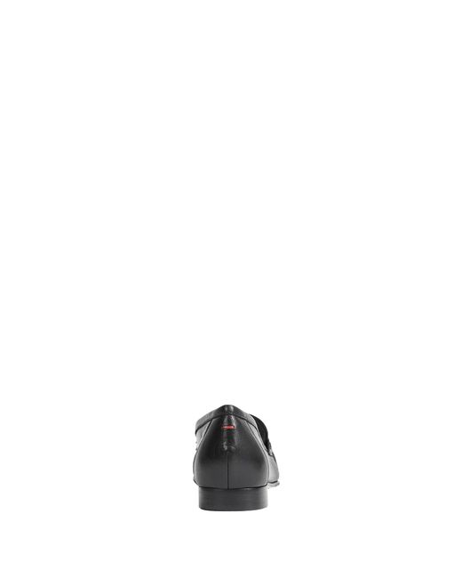 Aeyde Black Aldous Ruched Penny-Slot Loafers