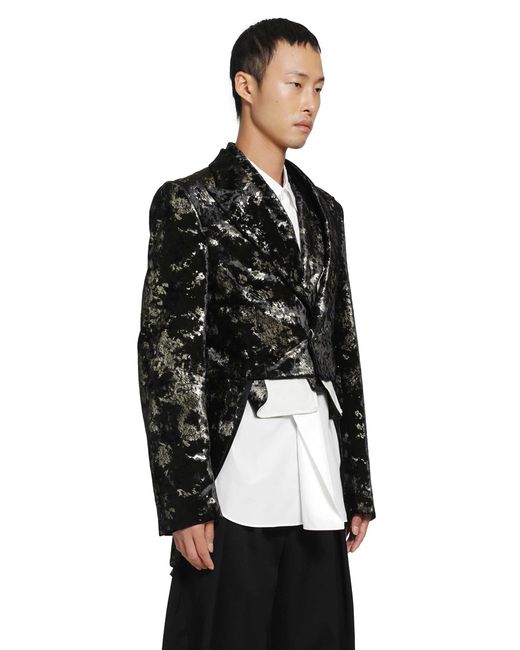Comme des Garçons Black Layered Blazer for men
