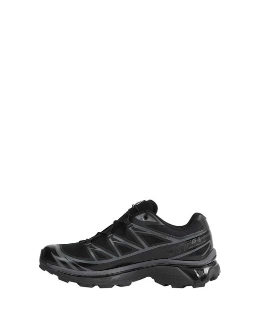 Salomon Black Xt-6 Gore-Tex Sneakers for men