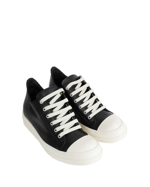 Rick Owens Black Tower Low Sneaks