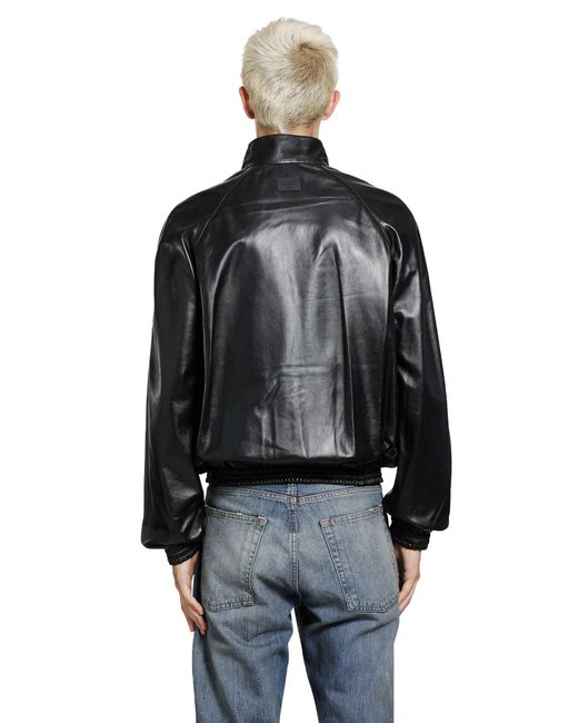 Acne Black Soft Lambskin Jacket for men