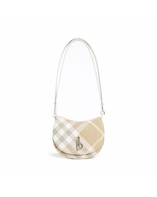 Burberry White Shoulder Bags