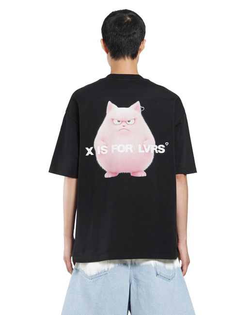 ADRIATIQUE Black X Antonioli Big Drama Boxy Tee for men