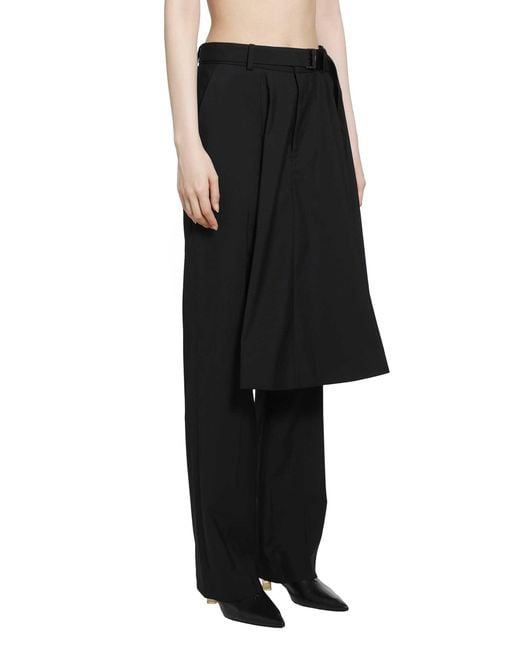 Sacai Black Suiting Pants