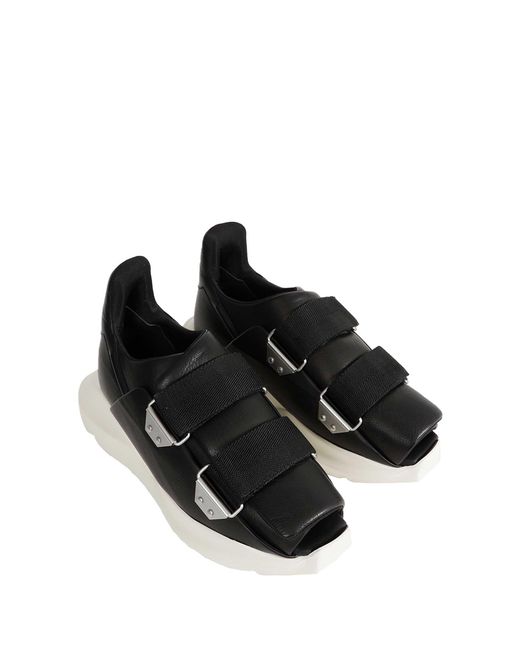 Rick Owens Black Temple Burritogeth Sneakers for men