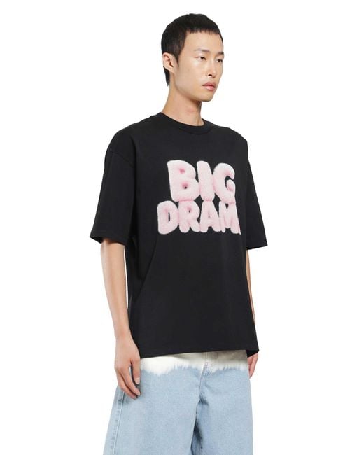 ADRIATIQUE Black X Antonioli Big Drama Boxy Tee for men