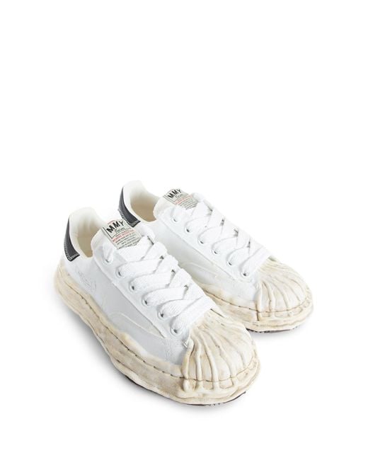 Maison Mihara Yasuhiro White Blakey/Original Sole Low Sneakers for men