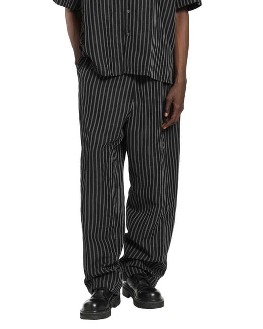 Willy Chavarria Black Toluca Pants for men