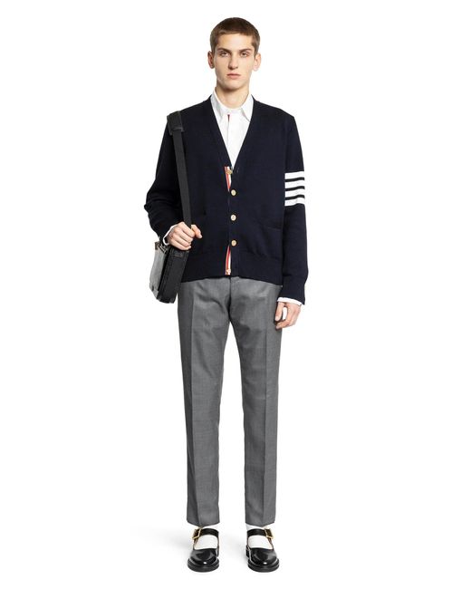 Thom Browne Blue Cardigan for men