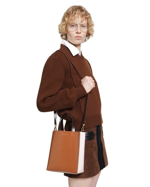 Marni Brown Museo Mini Bag