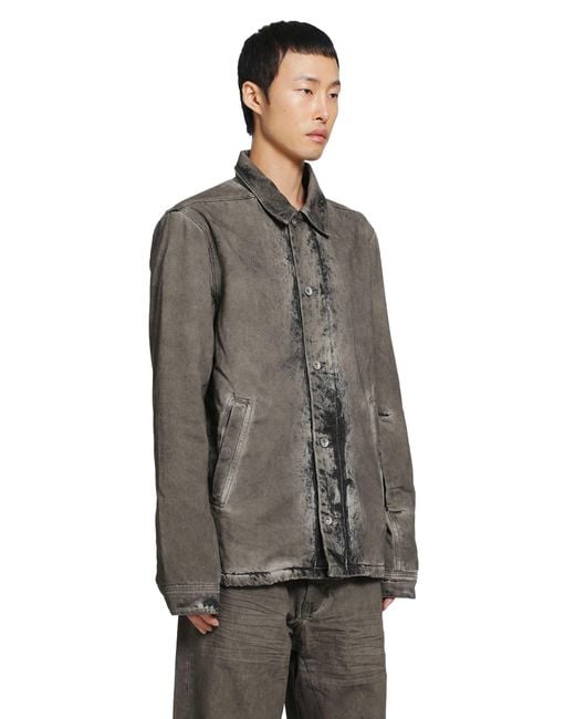 Rick Owens Gray Tower Brad for men
