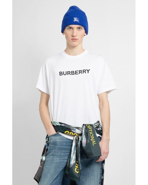 burberry t shirt mens white