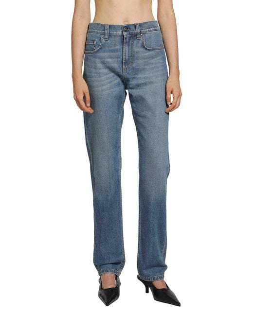 Versace Blue Tapered Jeans for men