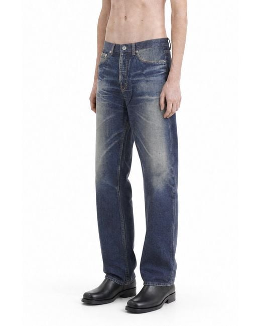 Our Legacy Blue Third Cut Jeans for men