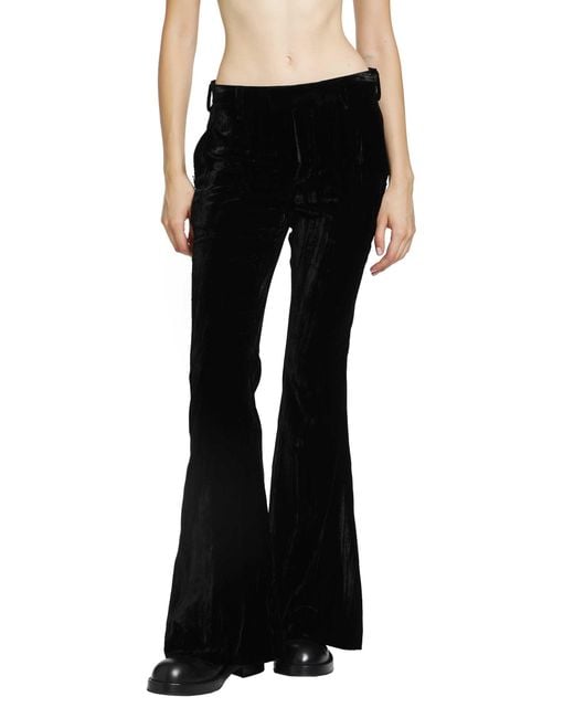 Ann Demeulemeester Black Adri Bootcut Trousers