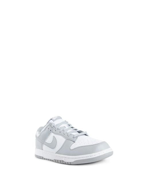 Nike White Dunk Low Sneakers for men
