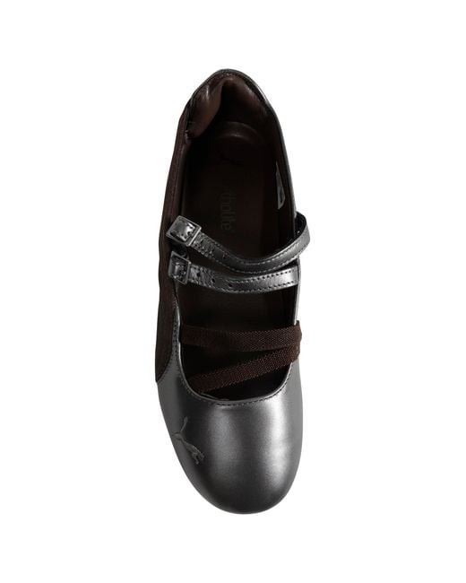 PUMA Brown Speedcat Lux Ballet Sneakers