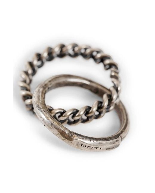 Goti Metallic Rings for men