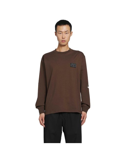 Undercover Brown Up2F4809 Long Sleeve T-Shirt for men