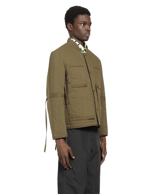 Craig Green Green Reversible Quilted Worker Jacket for men