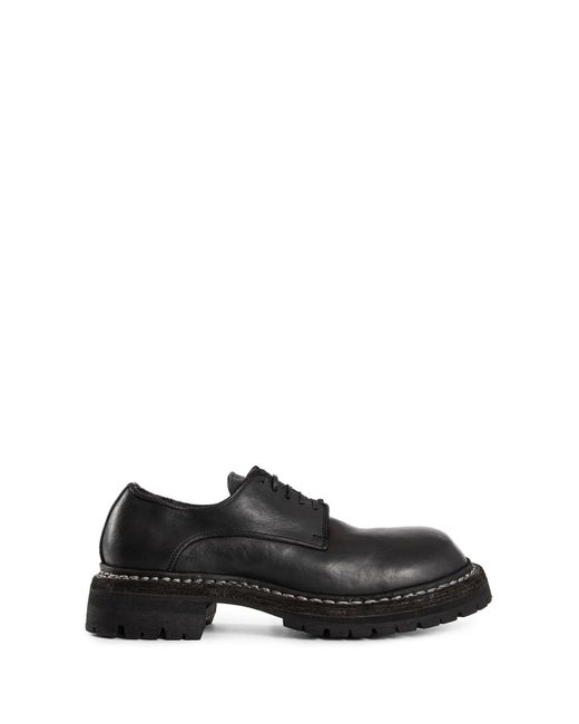 Guidi Black Lace-Ups