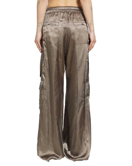 Rick Owens Brown Temple Cargobelas